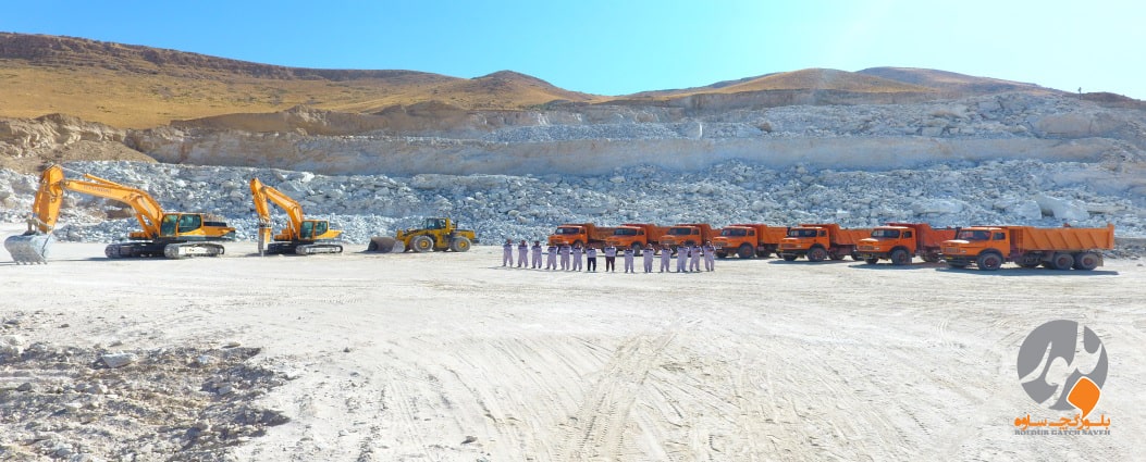 کارخانه بلور گچ ساوه